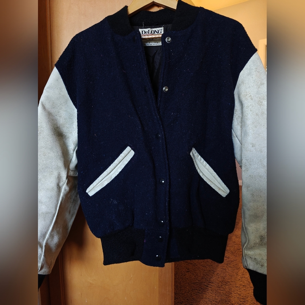 DeLONG Classic Letterman  Varsity Jacket